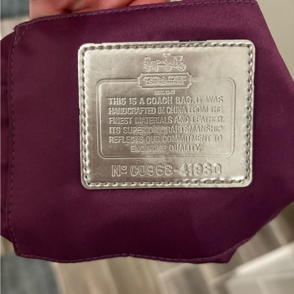 Coach Handbag Pink Wristlet - Picture 5 of 5